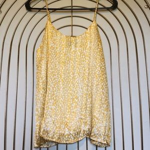 NWOT! Yellow Tank Top